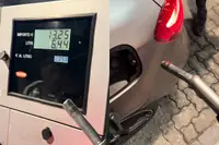 Kijk, dat is nog eens makkelijk geld verdienen bij de pomp