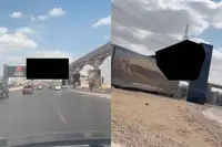 Hackers zetten natuurfilm van Belle Delphine op gigantisch reclamebord langs drukke snelweg in Caïro