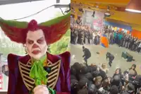 Eddie de Clown steunt Walibi-collega’s na rellen op ‘Zwarte Zaterdag’