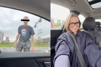 Dat is een sterk staaltje agressie in het verkeer
