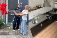 Net een week de sleutel van het nieuwe huis en nu al dit