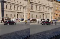 Bizar ongeluk met de politie bij het Vaticaan