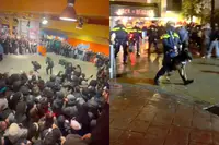 Jongeren verzieken opnieuw Walibi Fright Nights: politie grijpt in met honden en wapenstokken