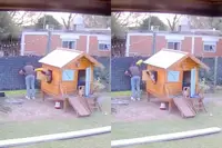 Zoon wil vader te grazen nemen, maar krijgt direct een flinke portie instant karma