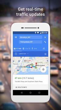 Google Maps Go: routes, verkeer en ov