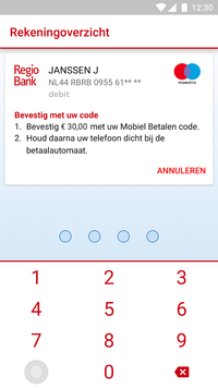 RegioBank - Mobiel Betalen