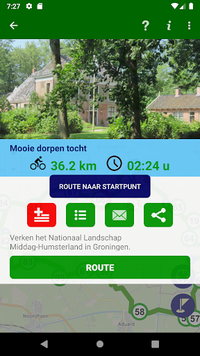 Fietsknoop: Fiets app. Fiets je fietsroute gratis!