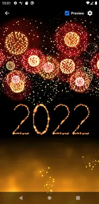 New Year 2022 Fireworks