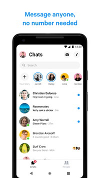 Messenger: gratis sms'en en videobellen