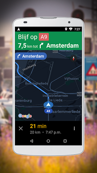 Navigatie voor Google Maps Go