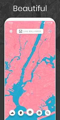 Cartogram - Live Map Wallpapers & Backgrounds
