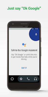 Android Auto for phone screens