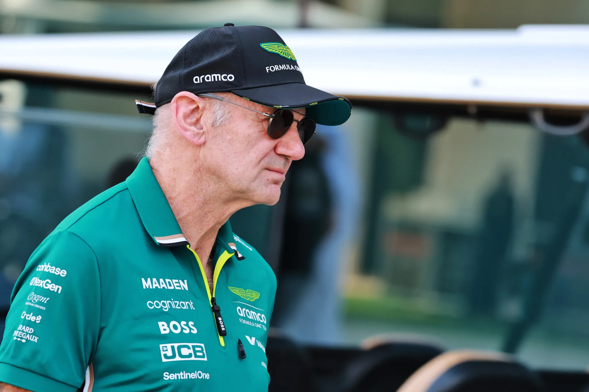 'Newey suffers illness requiring hospital treatment, absent from Miami'