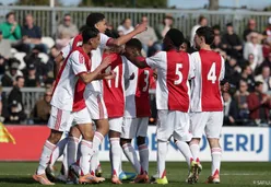 Ajax O17 wint overtuigend van FC Utrecht en kent goede generale repetitie voor bekerfinale