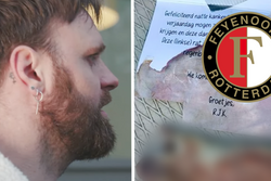 Tim Hofman: Feyenoord-fans stuurde rat met bizarre dreigbrief naar LGTBQ-supporter (FOTO)