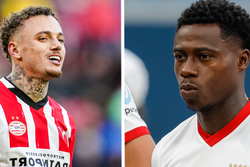 Noa Lang gespot met Quincy Promes en Steven Bergwijn: Opvallend voorwerp op tafel (BEELD)