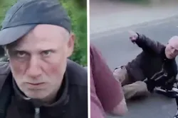 Volkert van der G. valt interviewer woedend aan en valt van fiets (VIDEO)