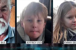 Politie komt met verschrikkelijke update over vermiste Jeffrey (10) en Emma (8)