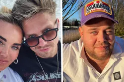 Zoon Peter Gillis probeert Monique Westenberg te versieren