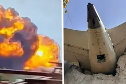 Schokkende vliegtuigcrash Air India met 242 inzittenden op beeld (VIDEO)