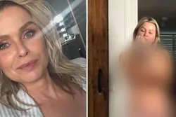 Pikante foto van Bridget Maasland (49) zonder BH opgedoken