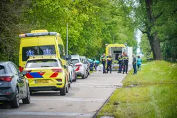 Legertruck op de kop Roswinkel