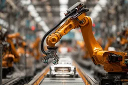 China loopt voorop geen mensen, de machines doen het werk