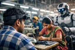 Indiase fabriekswerkers dragen camera’s om eigen AI-vervangers te trainen