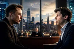 Elon Musk versus Sam Altman rechtszaak rond OpenAI bereikt kookpunt