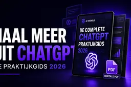Haal je nog te weinig uit ChatGPT Deze gids helpt je verder