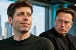 Sam Altman steekt de draak met Elon Musk 'De beste benchmark is dat hij weer geobsedeerd is door mij'