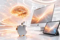 Apple AI, iMac, Tablet en meer op de afbeelding