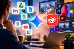 Gemini kan nu samenwerken met Adobe en meer apps wat werkt al in Nederland