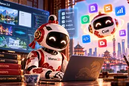 Manus 2.0 is nu beschikbaar en lanceert aparte AI-agent Cue