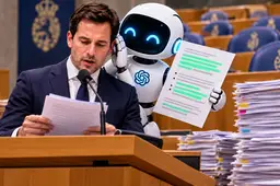 Goedemorgen AI AI schrijft mee in de Tweede Kamer