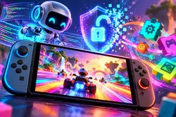 Nintendo Switch 2 gehackt met hulp van AI Mario Kart World aangepast