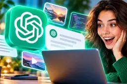 OpenAI brengt interactieve ChatGPT-antwoorden nu ook naar gratis gebruikers
