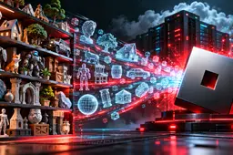 Roblox steelt 145 GB aan 3D-modellen met AI