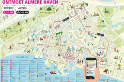 kaart ontmoet almere haven haven hart 20