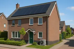 Zonnepanelen en warmtepomp (© Zonneplan)