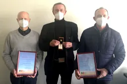 Energetikų dienos proga - apdovanojimai  „Alytaus šilumos tinklų“ darbuotojams