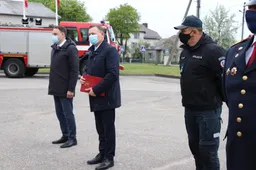 Florijono dieną pagerbė vietos ugniagesius