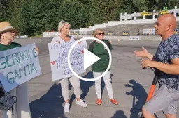 Alytaus Kurorto seniūnaitijos gyventojai protestuoja prieš šonaslydžio varžybas Dainų slėnyje