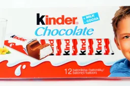 Ragavote muilo, indų ploviklio „skonio“ pieninio „Kinder“ šokolado?