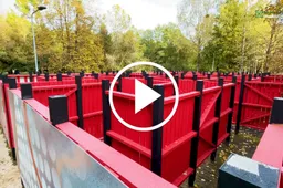 „Meilės labirintą“ atidarė ir išmėgino meras su vicemere