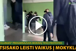 Po muštynių mokykloje – mokinių tėvų protestas