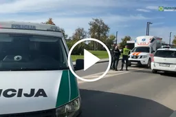 Nelaimė Alytuje: partrenkta į gatvę su šuniuku išbėgusi mergaitė