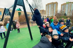 Likiškėlių mikrorajone – nauja žaidimų aikštelė mažiesiems alytiškiams