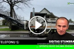 Kelininkai paralyžiavo eismą aplinkkeliu tapusioje gatvėje