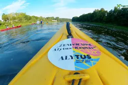 Išplaukė iš Alytaus į Kauną